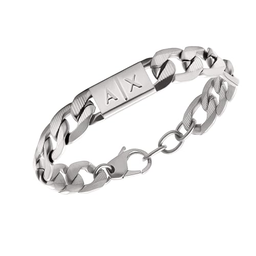 アクセサリー ARMANI EXCHANGE 00s Chain Bracelet Amazon.com: Armani Exchange Mens Stainless Steel Bracelet